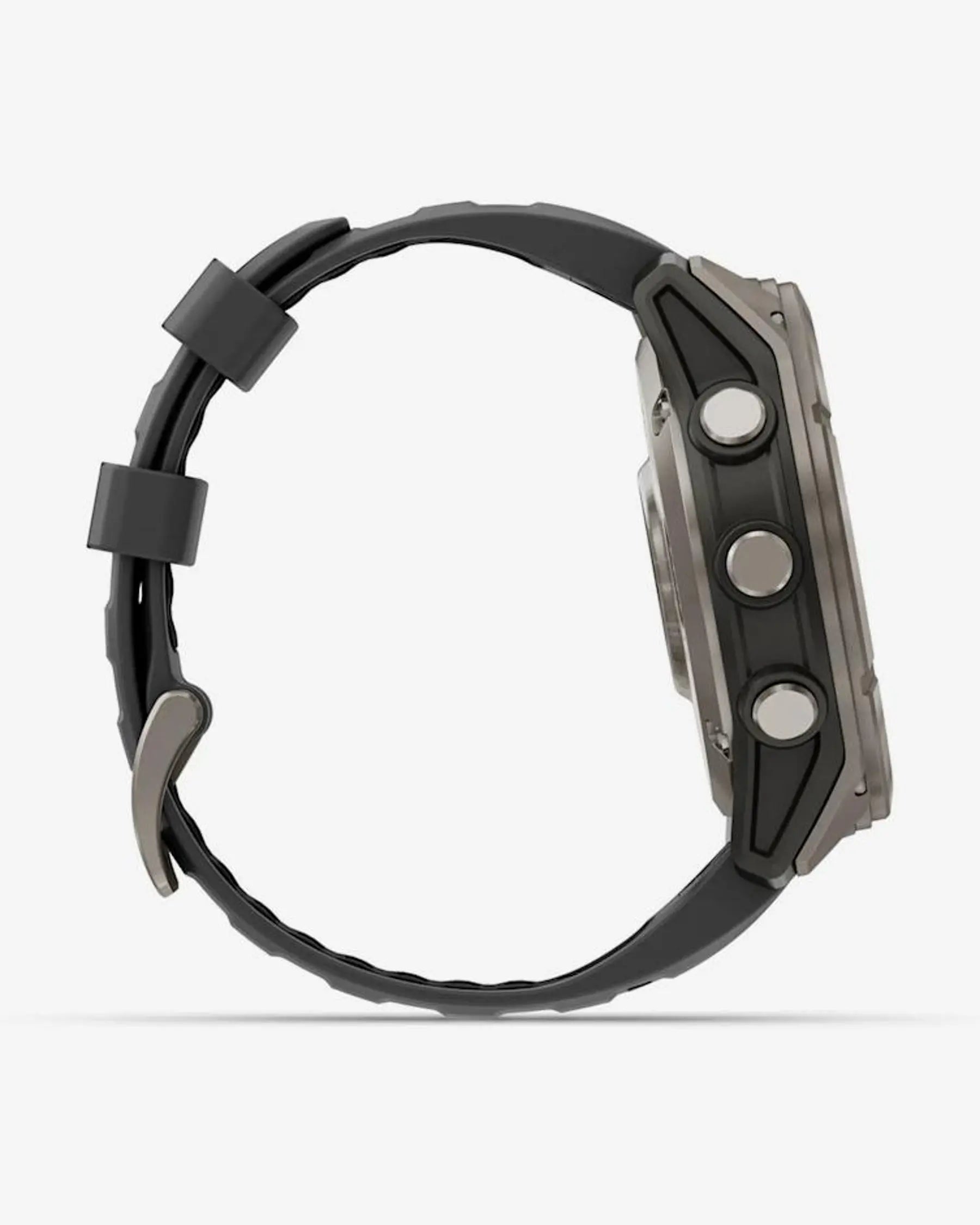 Garmin Fenix 8 Pro AMOLED Zafiro 51 mm Titanio gris plateado correa negro gris