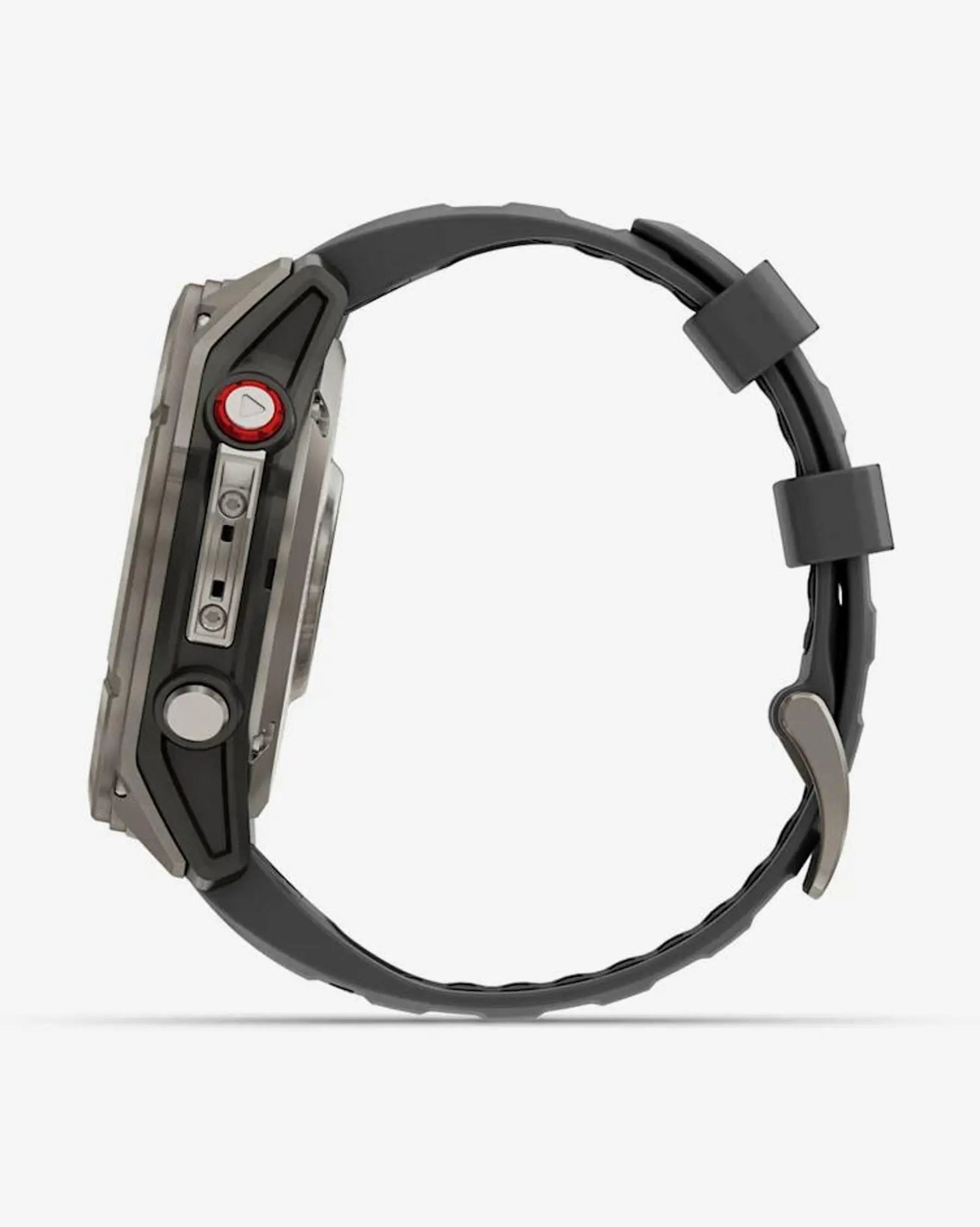 Garmin Fenix 8 Pro AMOLED Zafiro 51 mm Titanio gris plateado correa negro gris
