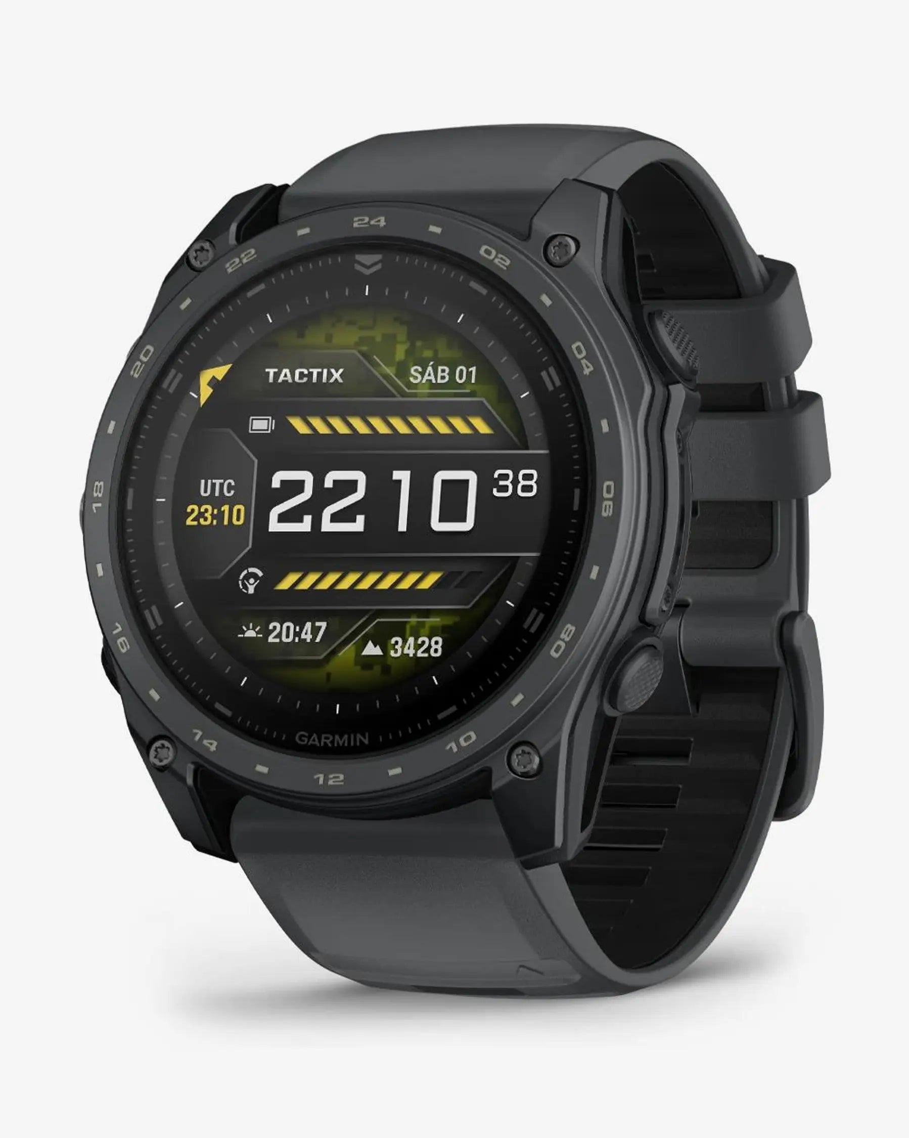 Garmin Tactix 8 AMOLED 51 mm Cerakote gris