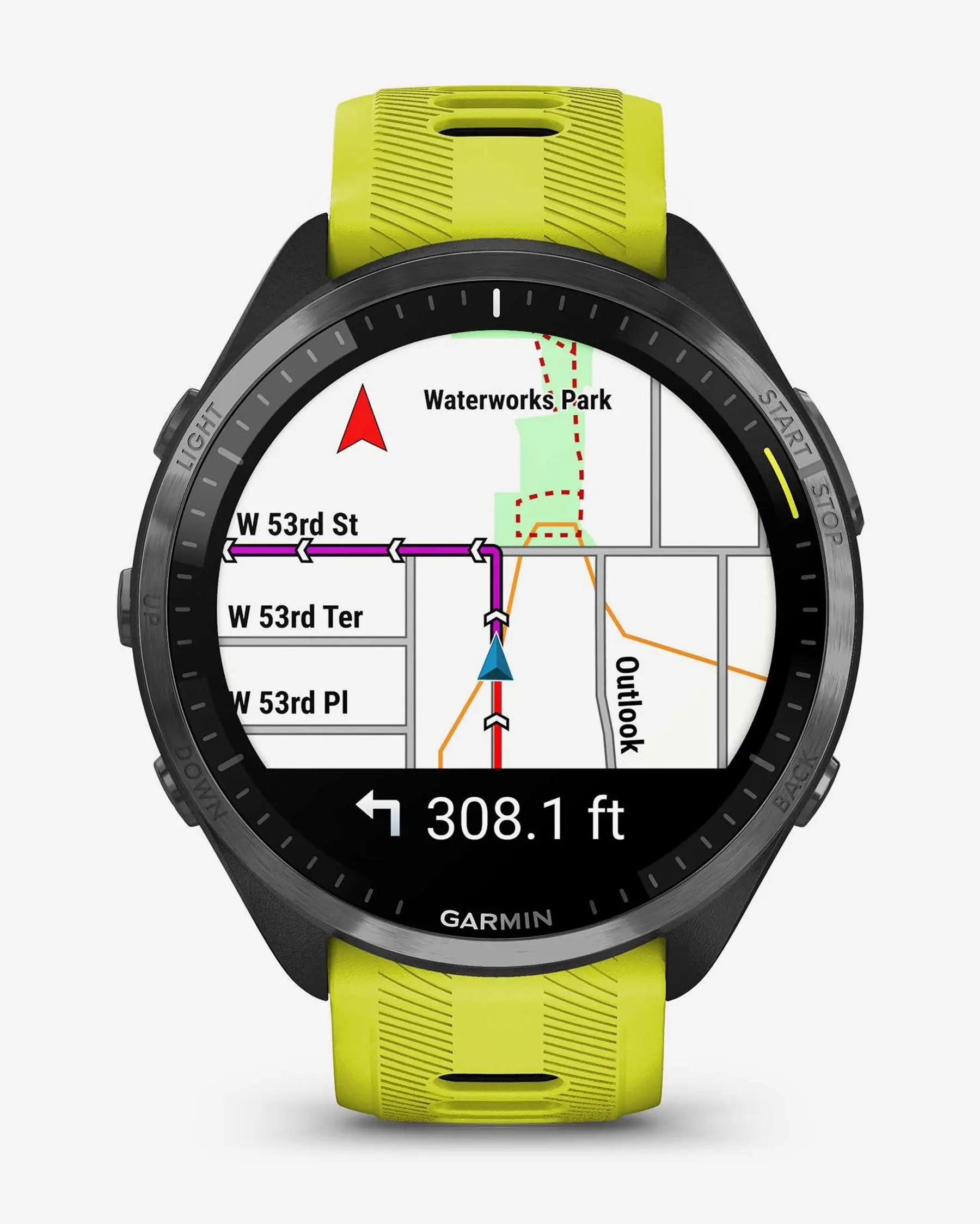 Garmin Forerunner 965 negro correa amarillo negro