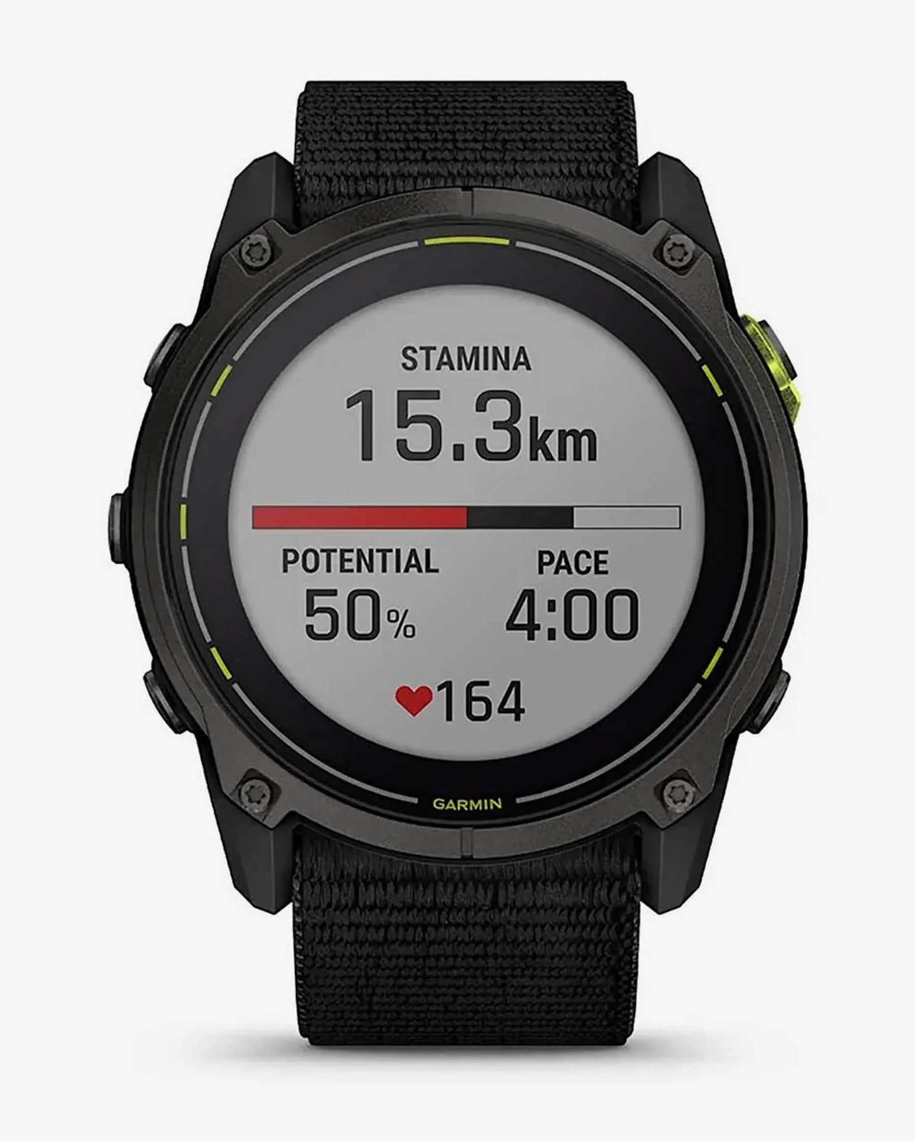 Garmin Enduro 3 Zafiro Solar 51 mm Titanio gris carbón correa negro