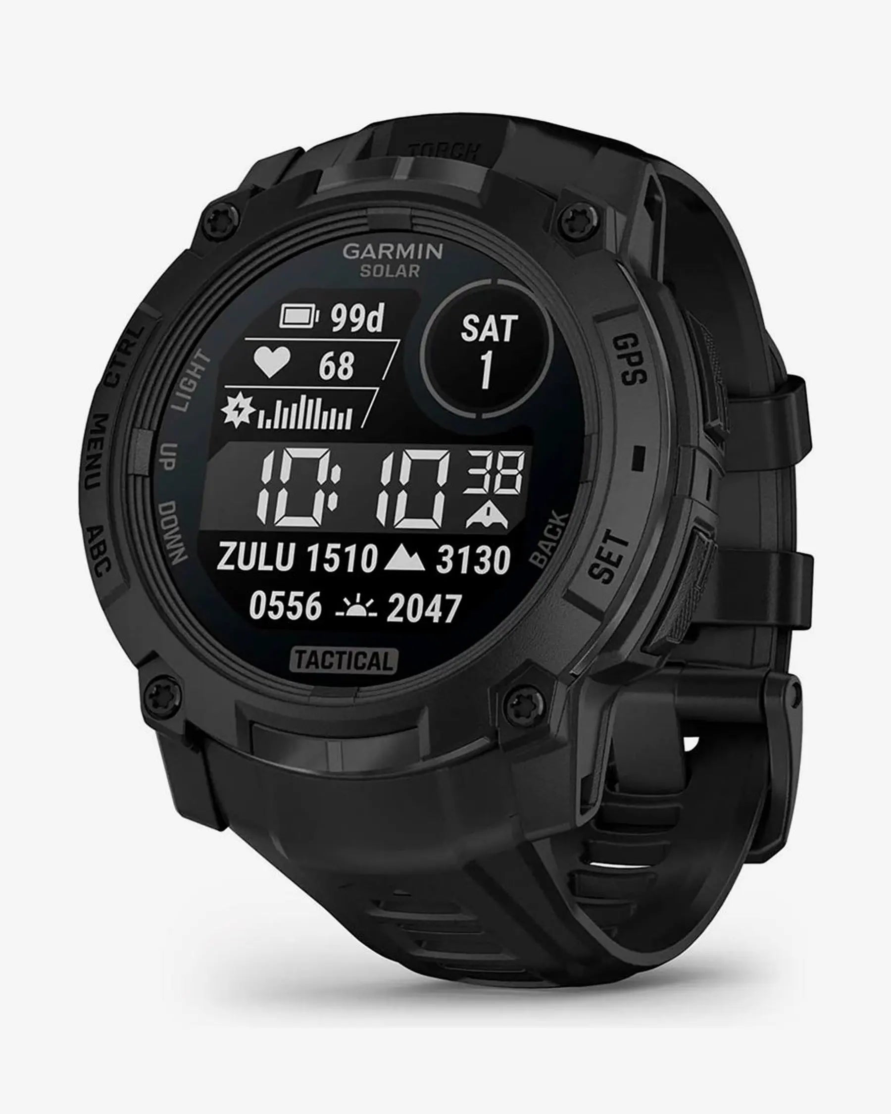 Garmin Instinct 3 Solar 50 mm Tactical Edition negro correa negro