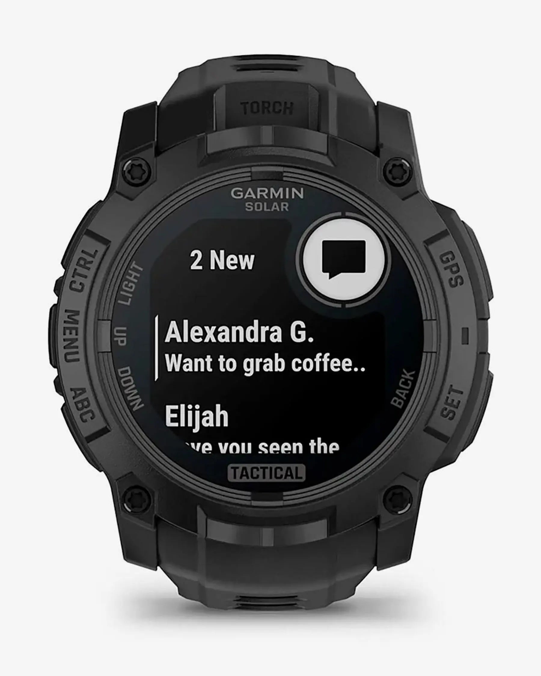 Garmin Instinct 3 Solar 50 mm Tactical Edition negro correa negro