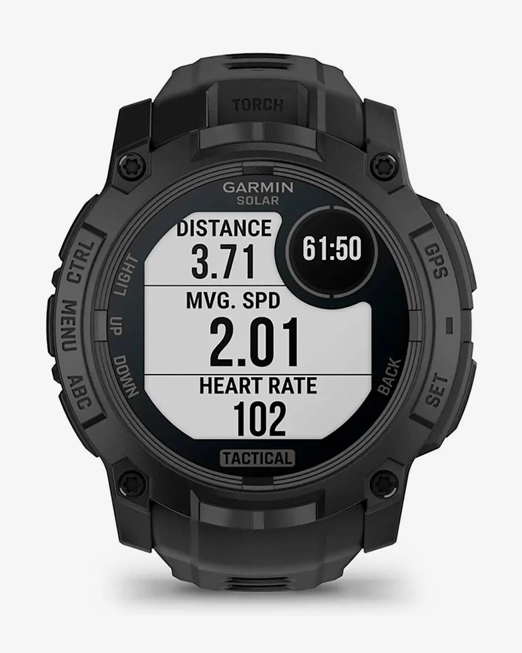 Garmin Instinct 3 Solar 50 mm Tactical Edition negro correa negro
