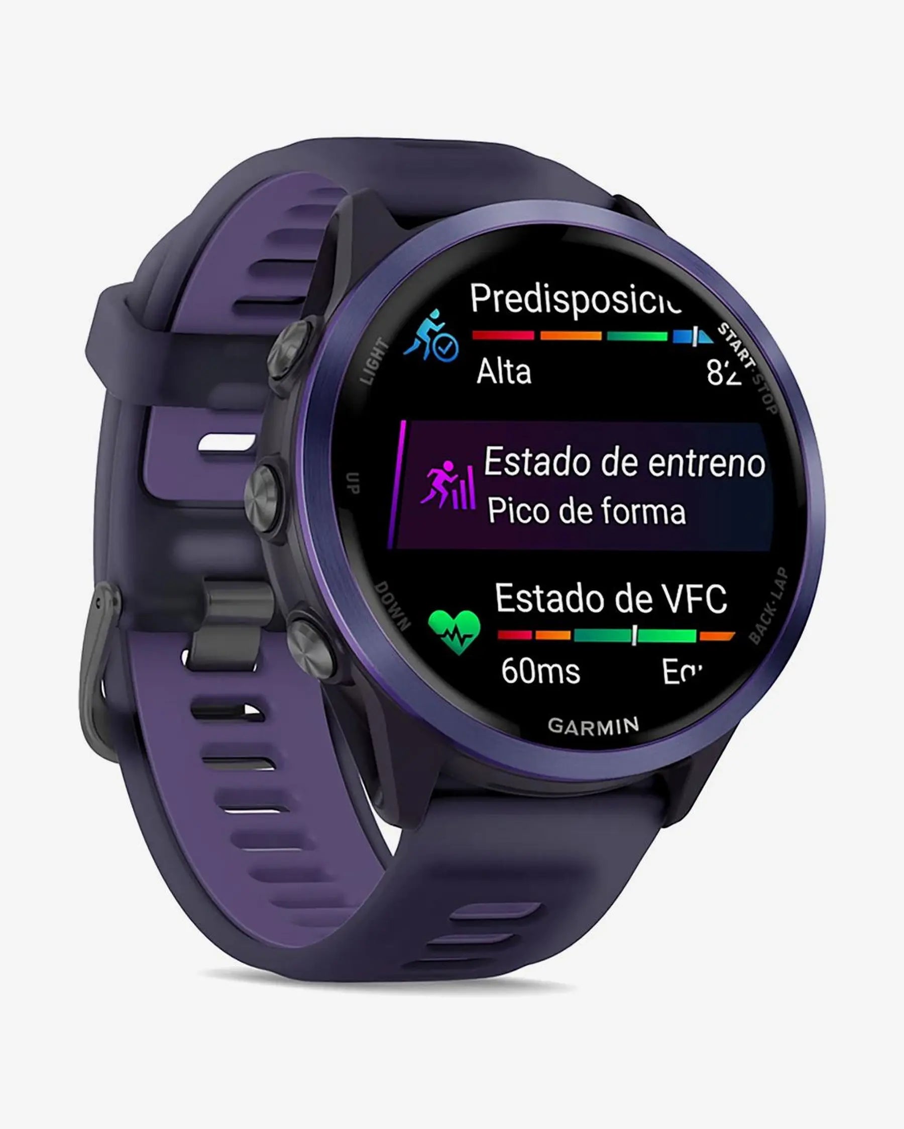 Garmin Forerunner 570 - 47 mm violeta correa lila