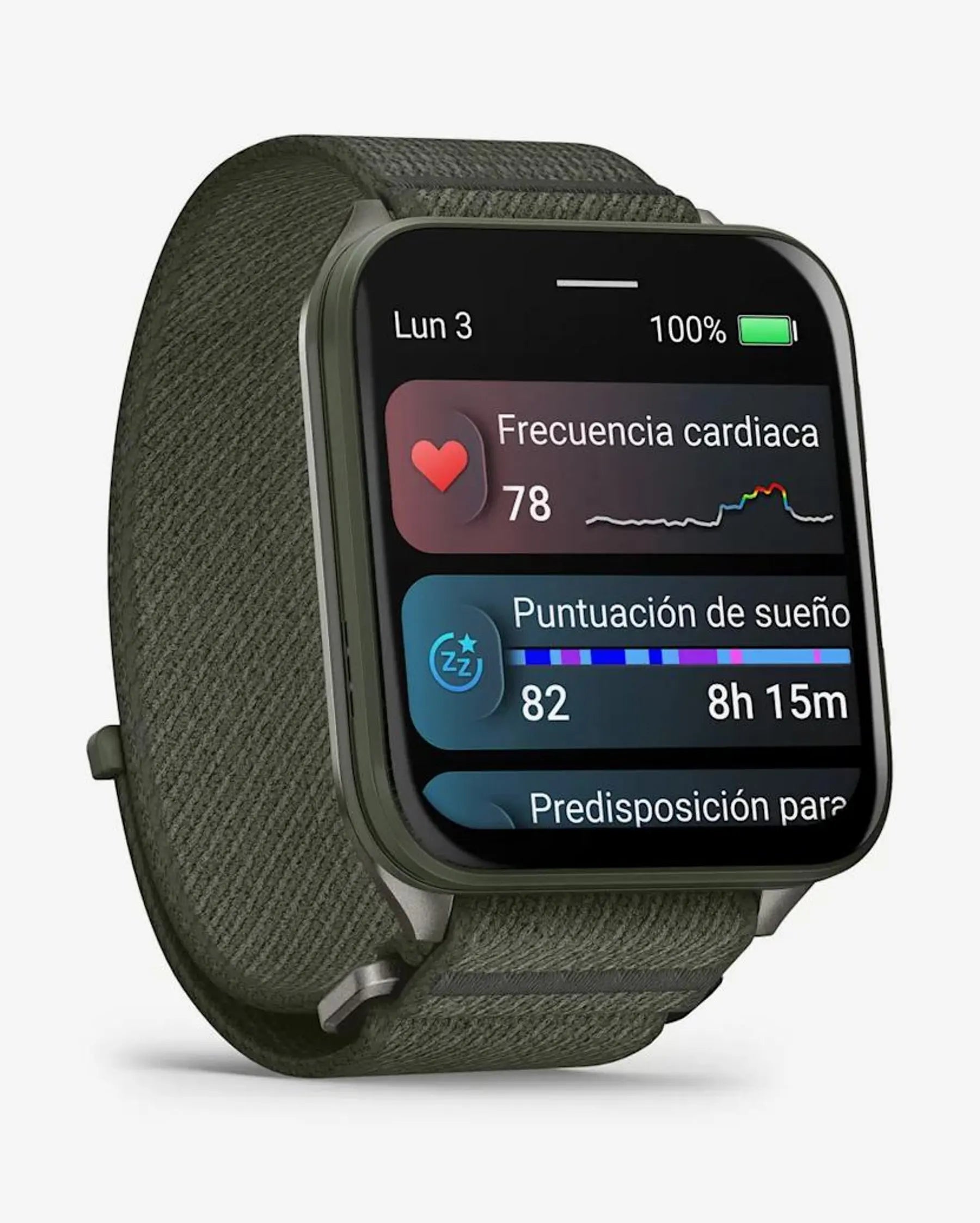 Garmin Venu X1 verde correa verde