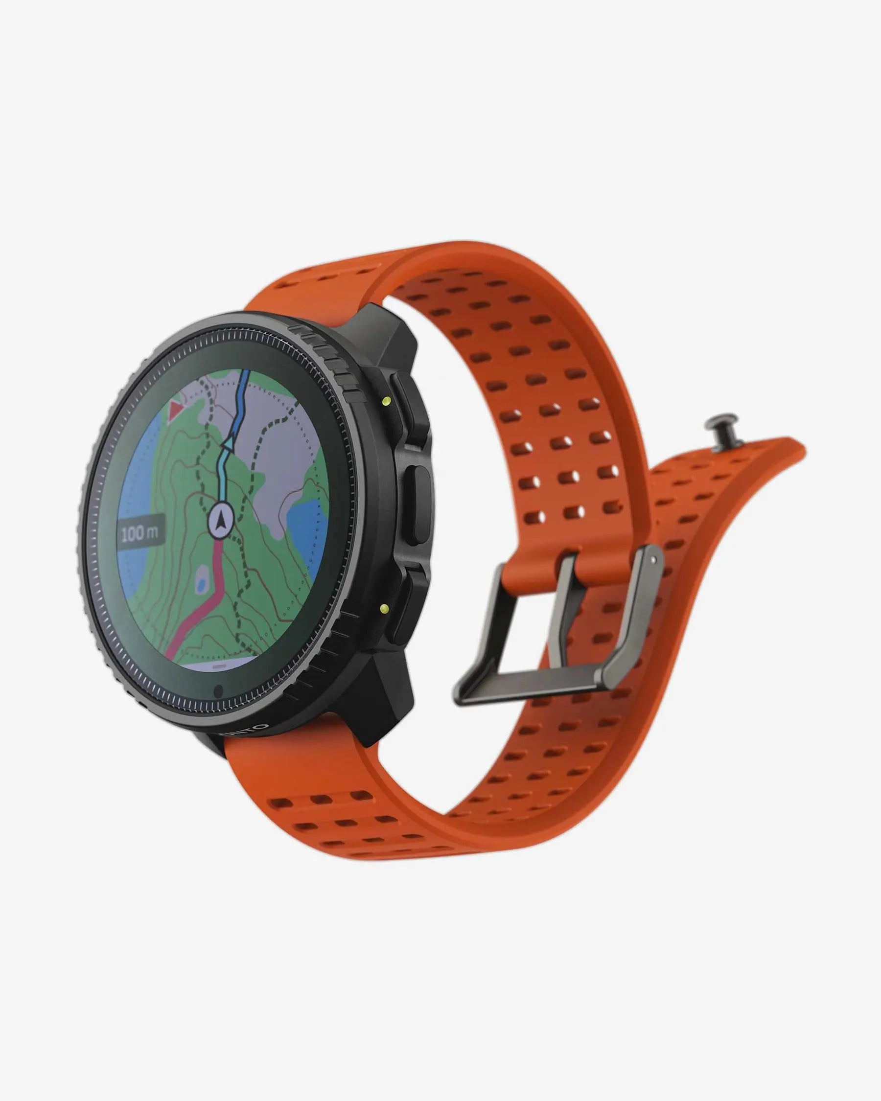 Suunto Vertical Solar acero naranja perlado negro