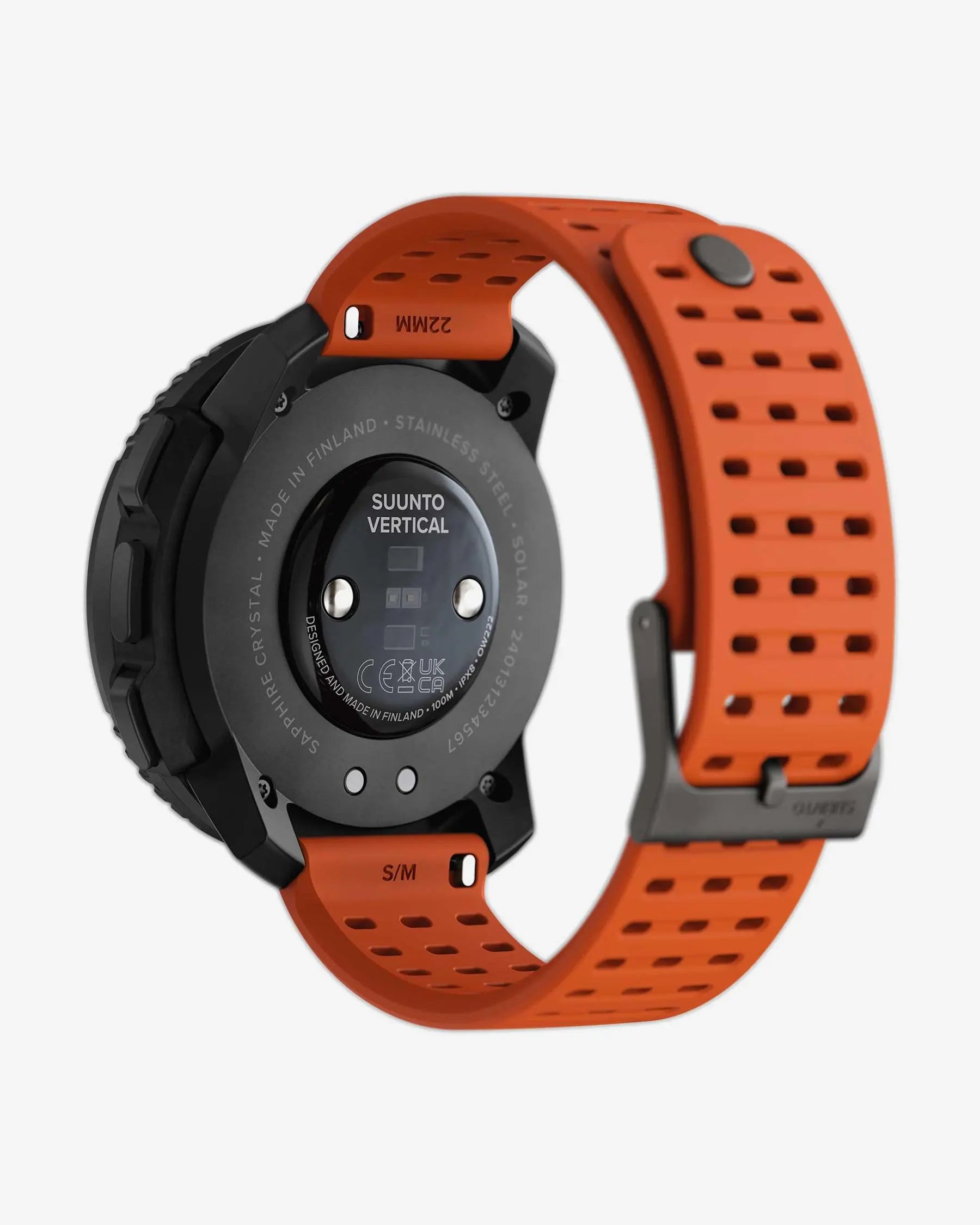 Suunto Vertical Solar acero naranja perlado negro