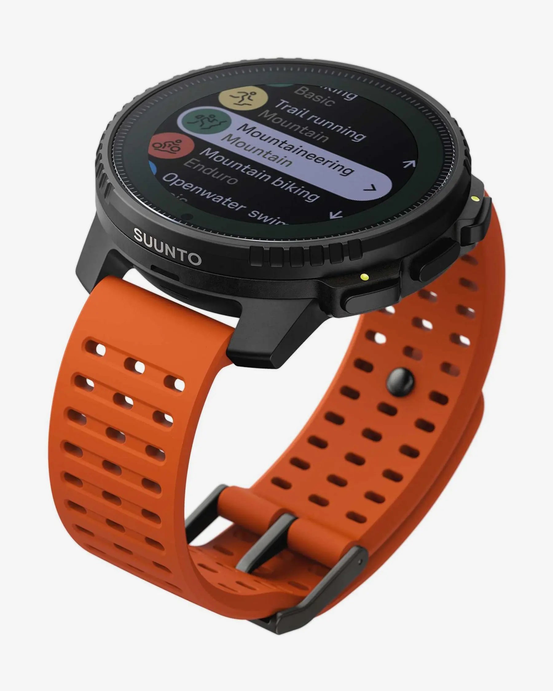 Suunto Vertical Solar acero naranja perlado negro