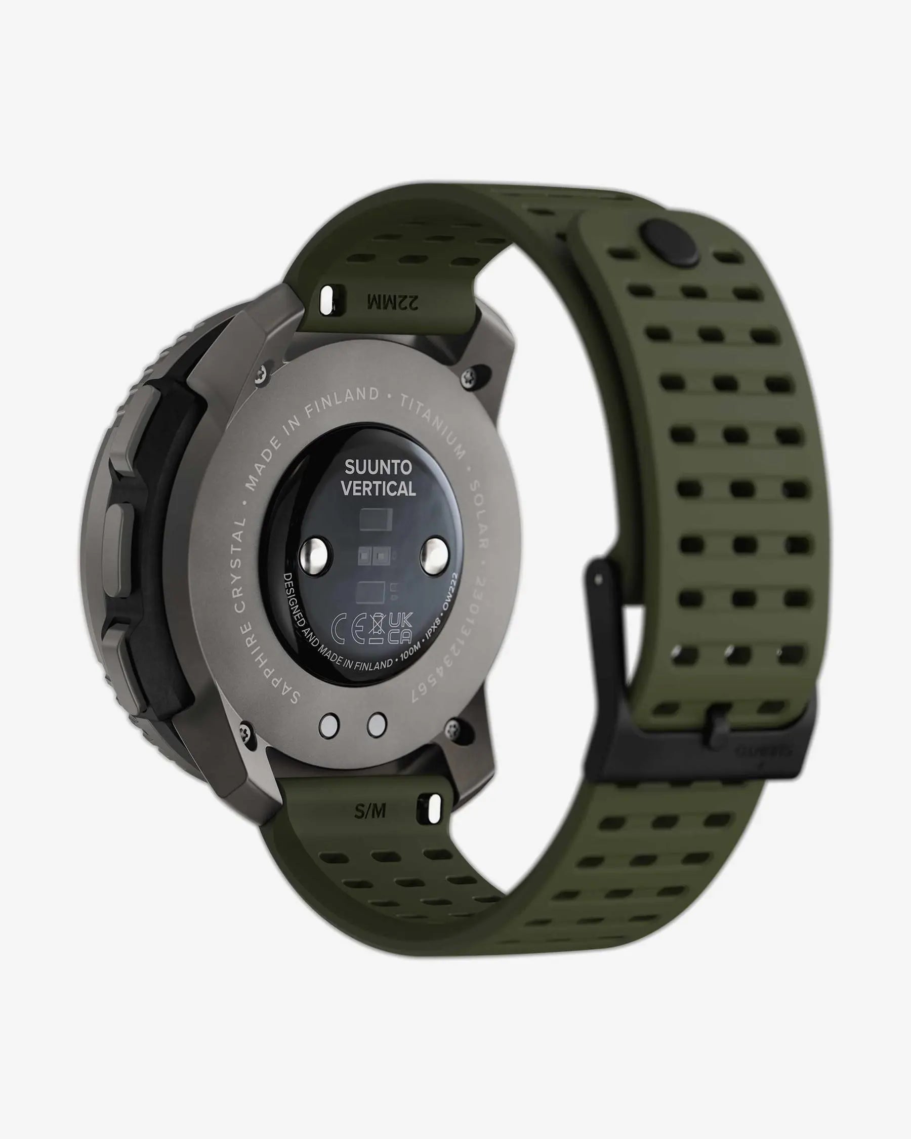 Suunto Vertical Titanium Solar verde bosque